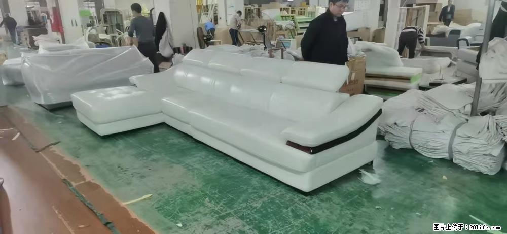 【大厂仿真皮沙发】实木框架，高回弹海绵45密度。全新包装，质量非常好，3.6米右贵妃 - 各类家具 - 居家生活 - 白银分类信息 - 白银28生活网 by.28life.com